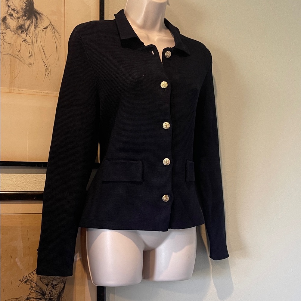 NWT Zara knit blazer M